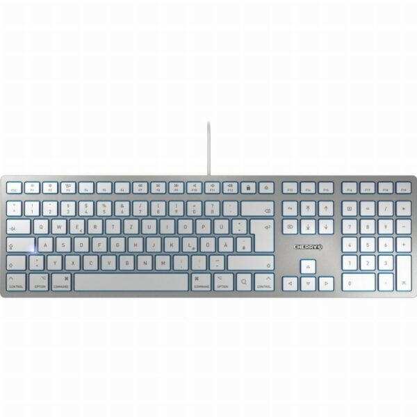CHERRY KC 6000 SLIM für MAC Kabelgebundene Tastatur