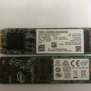 SSD Pro 2500 180GB M.2 -SSDSCKjF180a5l