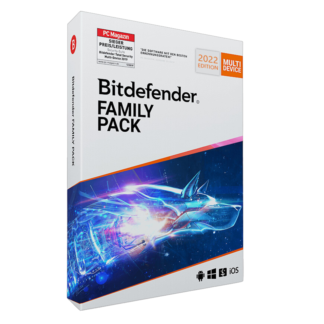 Bitdefender Family Pack 10 Design ohne Titel