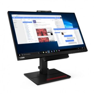 Lenovo ThinkCentre Tiny-in-One 24 Gen 4 schwarz 23,8 Zoll Full HD 1920x1080 DisplayPort inkl. Webcam
